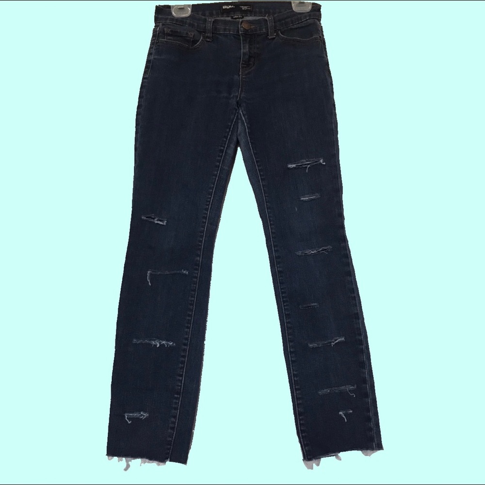 BDG Distressed Cigarette Jeans